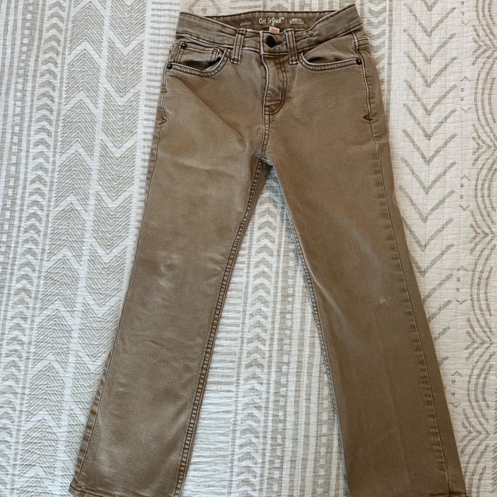 Cat & Jack Kids Brown Jeans